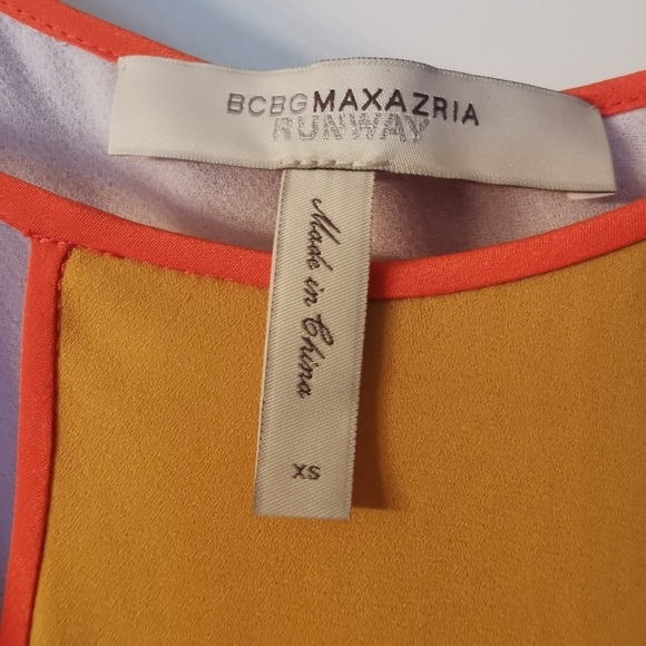 BCBG MaxAzria RUNWAY silk blend dress - Picture 8 of 8